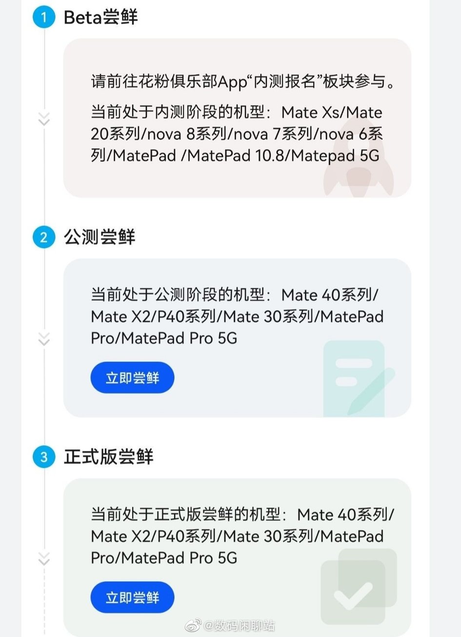鸿蒙系统内测已经开始，部分华为手机可申请-鸿蒙开发者社区