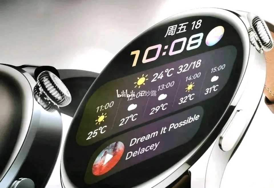 原生鸿蒙系统，华为WATCH 3真机上手视频曝光-鸿蒙开发者社区