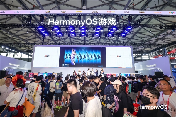 ChinaJoy首日直击：50+款鸿蒙游戏引爆玩家热潮