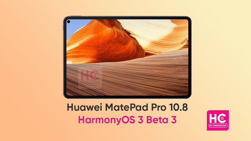 华为MatePad Pro 10.8 HarmonyOS 3.0 beta 3