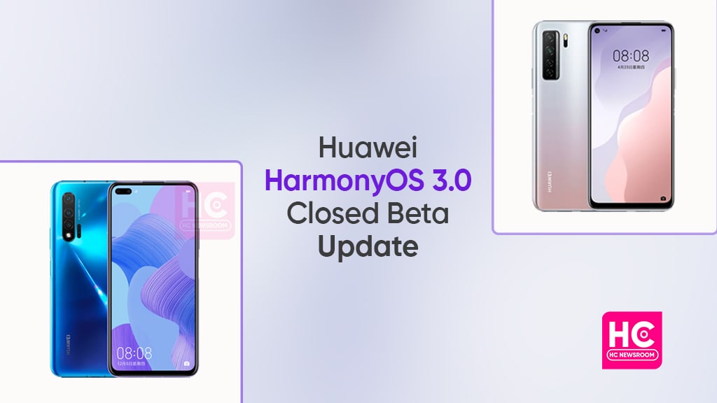 华为nova 6 7 HarmonyOS 3 beta