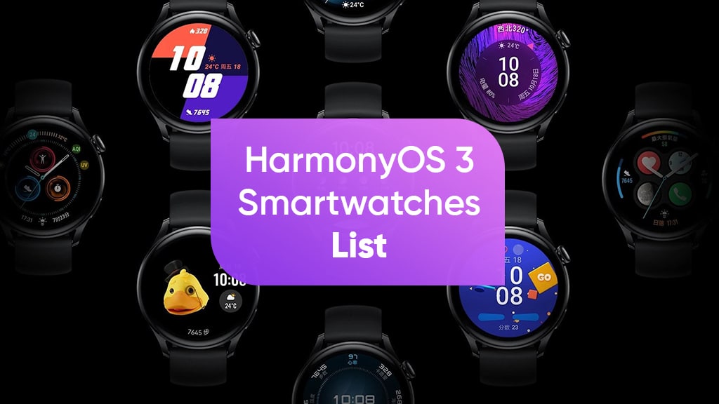 HarmonyOS 3 华为智能手表