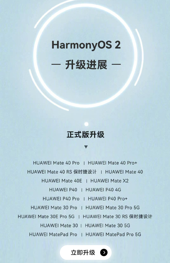 华为鸿蒙系统正式版，迎来第1批升级名单，怎样升级鸿蒙正式版？-鸿蒙开发者社区