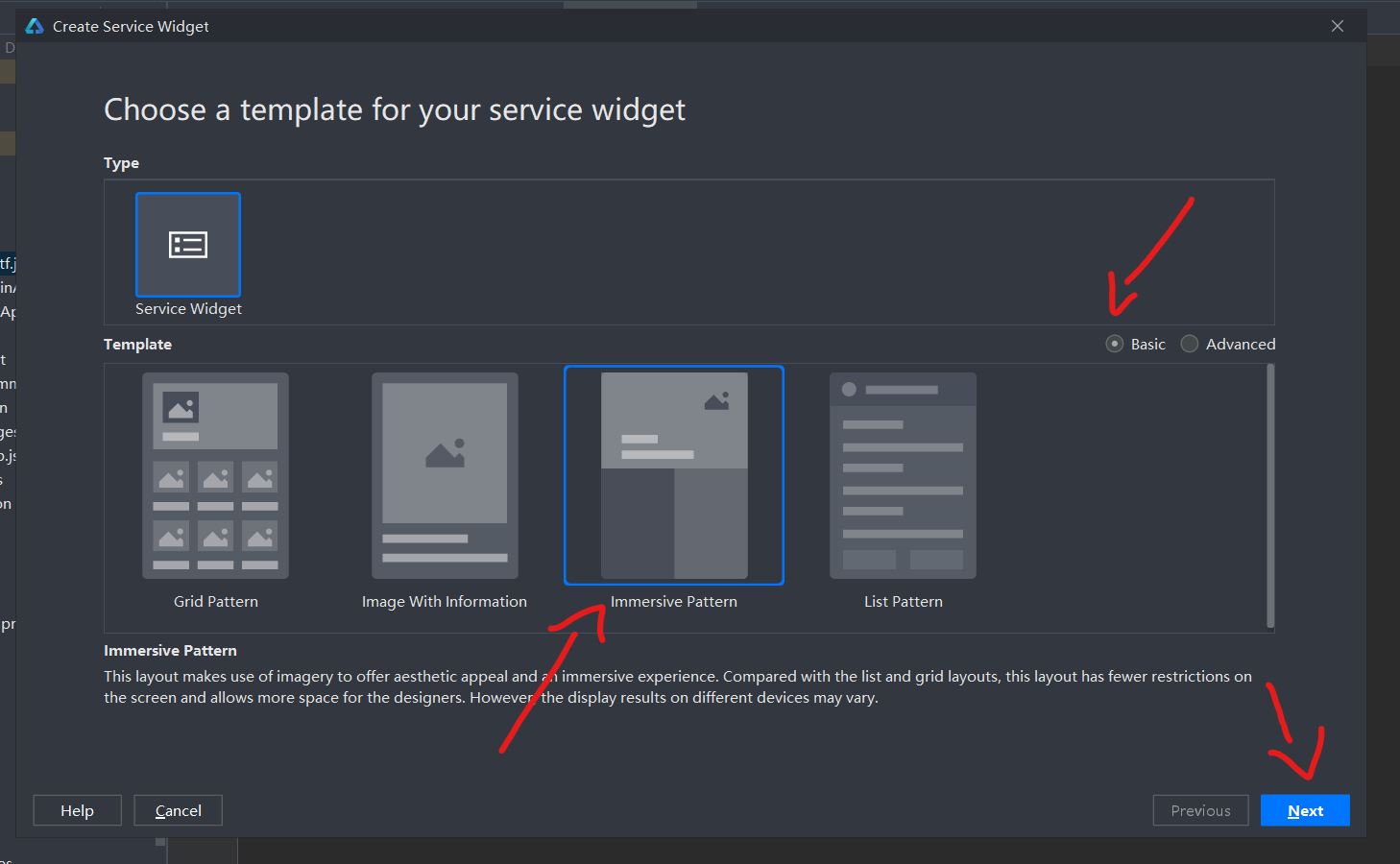 HarmonyOS原子化服务卡片模板 Immersive Patterm 体验分享-鸿蒙开发者社区