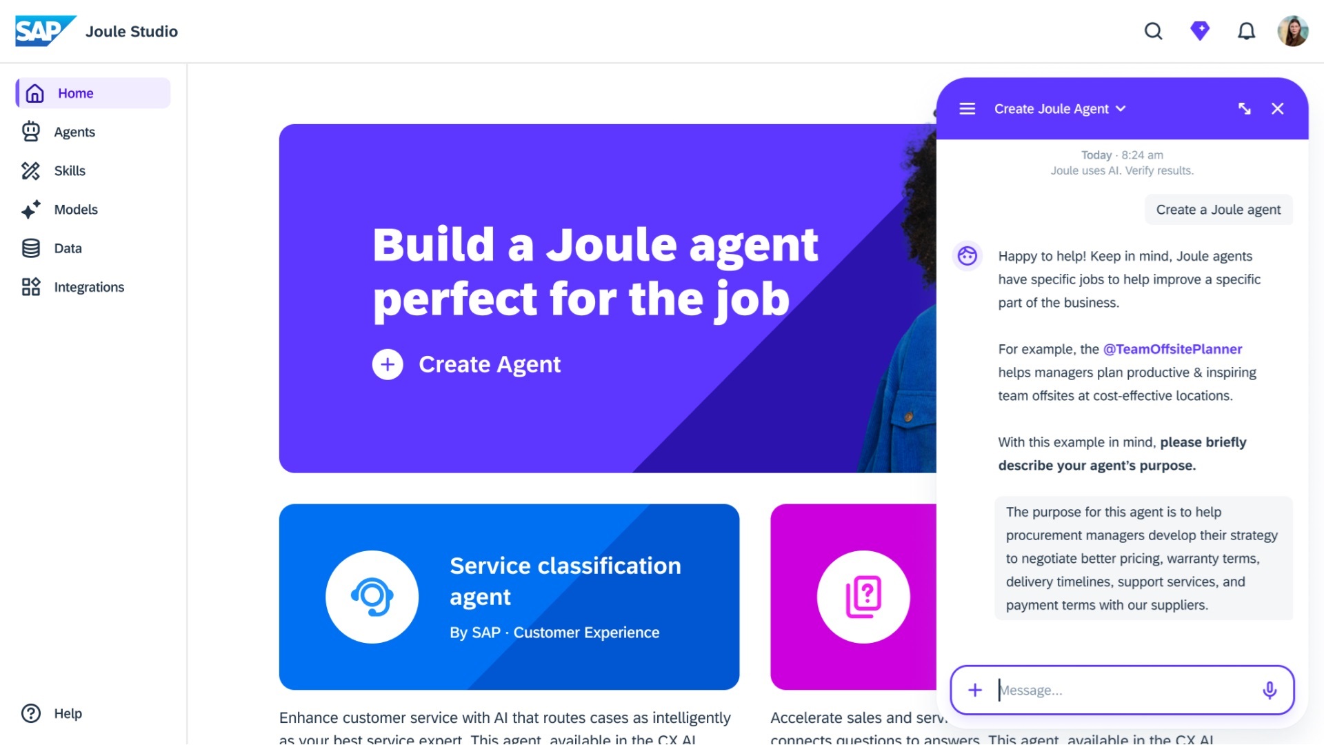 How SAP Uniquely Delivers AI Agents with Joule | SAP News Center