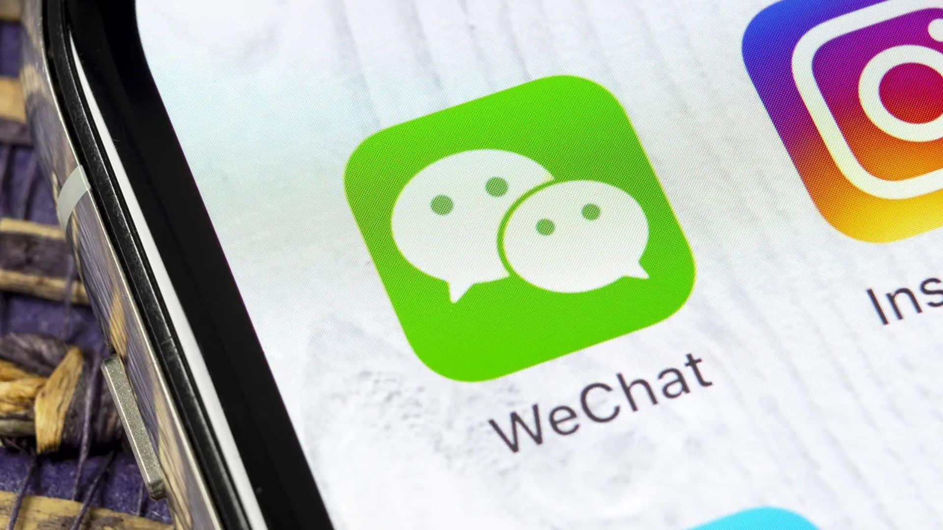 WeChat on iOS iPhone