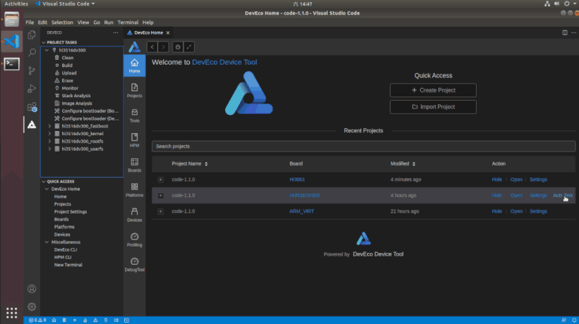 DevEco Device Tool 2.2 Beta2版本发布-鸿蒙开发者社区