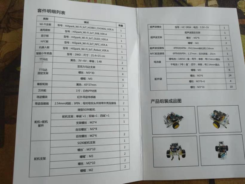 【HarmonyOS开发板试用-HiSpark Wi-Fi IoT 智能小车套件-鸿蒙开发者社区